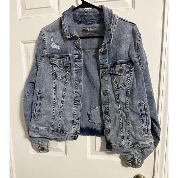 torrid Jackets & Blazers - Torrid Denim Jacket Size 1